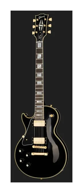 Gibson Les Paul 68 Custom R EB LH, paletta con meccaniche e logo