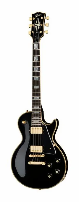Gibson Les Paul 68 Custom Reissue EB in primo piano frontale