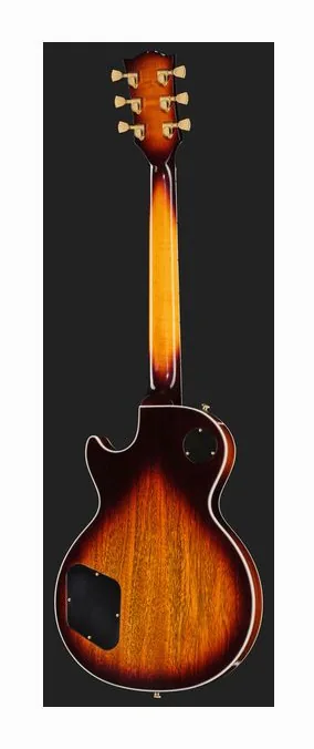 Gibson Les Paul Custom 70s Tobacco B, manico e tastiera visti di lato
