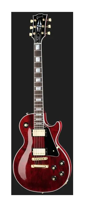 Gibson Les Paul Custom 70s Wine Red, selettore pickup e jack di uscita