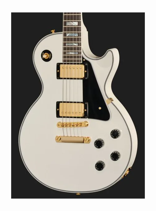 Gibson Les Paul Custom AW, capotasto e prime posizioni della tastiera