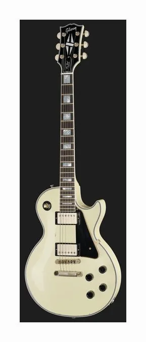 Gibson Les Paul Custom Cl White HA, profilo laterale del corpo