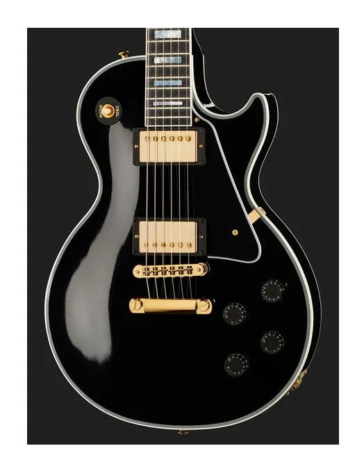 Gibson Les Paul Custom EB GH, selettore pickup e jack di uscita