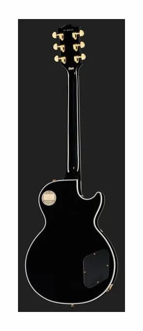 Gibson Les Paul Custom EB LH, corpo e verniciatura in primo piano