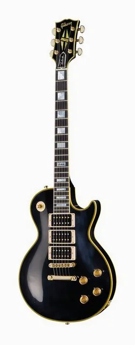 Gibson Les Paul Custom Peter Frampton fotografato frontalmente