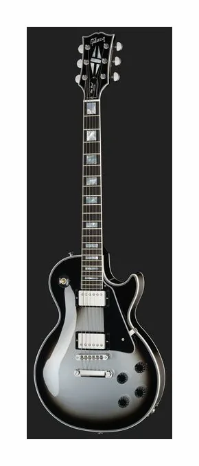 Gibson Les Paul Custom Silverburst CH, capotasto e prime posizioni della tastiera
