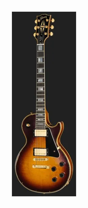 Gibson Les Paul Custom TSunb HA CS, corpo e verniciatura in primo piano