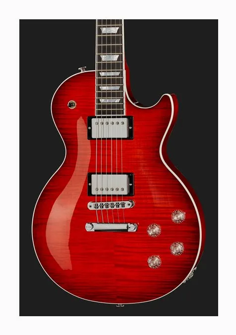 Gibson Les Paul Modern Figured CHB, paletta con meccaniche e logo