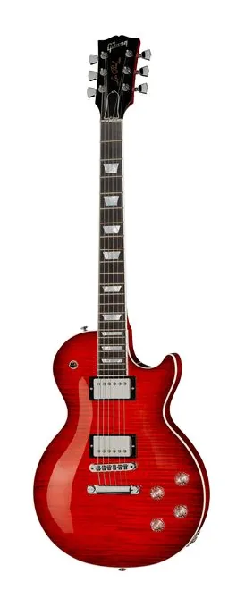 Gibson Les Paul Modern Figured CHB fotografato frontalmente