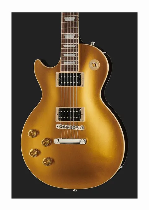 Gibson Les Paul Slash Standard GT LH, curve del body viste dall'alto