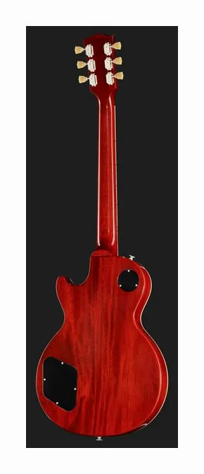 Gibson Les Paul Standard 50s AAA CS, curve del body viste dall'alto