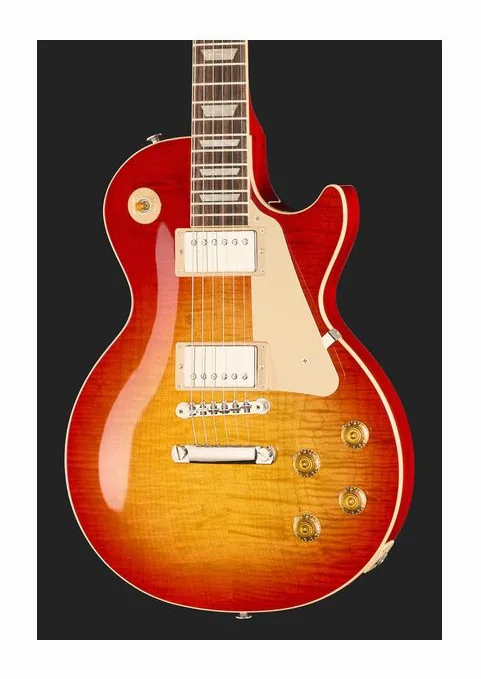 Gibson Les Paul Standard 50s AAA HCS, manico e tastiera visti di lato