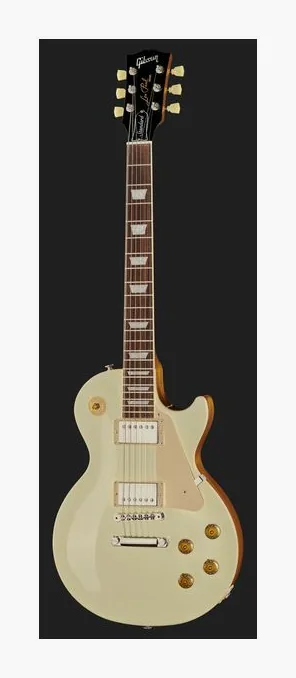 Gibson Les Paul Standard 50s Cl.White, manico e tastiera visti di lato