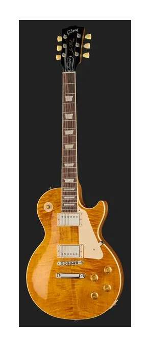 Gibson Les Paul Standard 50s Honey Am, manico e tastiera visti di lato