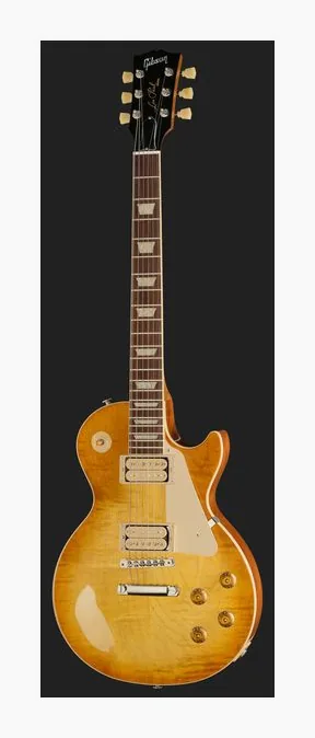 Gibson Les Paul Standard 50s DT VHB, profilo laterale del corpo