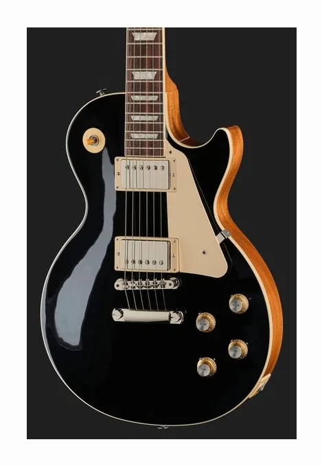Gibson Les Paul Standard 60s Ebony, profilo laterale del corpo