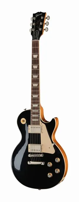 Gibson Les Paul Standard 60s Ebony fotografato frontalmente