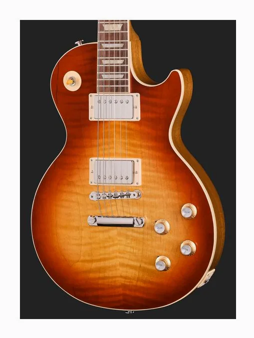 Gibson Les Paul Standard 60s Faded VB, manico e tastiera visti di lato