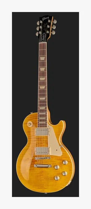 Gibson Les Paul Standard 60s Honey Am, pickup e manopole dei controlli