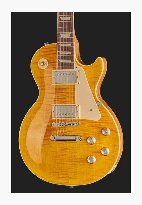 Gibson Les Paul Standard 60s Honey Am, manico e tastiera visti di lato