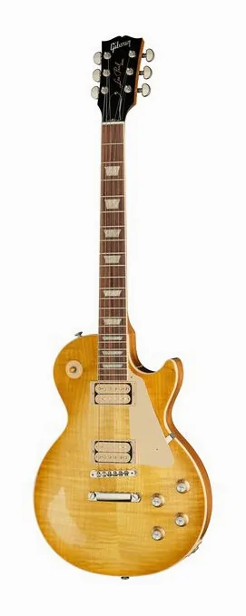 Gibson Les Paul Standard 60s DT VHB inquadrato di fronte su sfondo neutro