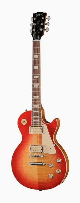 Gibson Les Paul Standard 60s DT VCS inquadrato di fronte su sfondo neutro