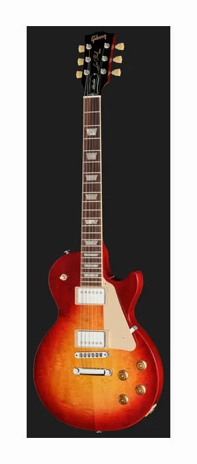 Gibson Les Paul Studio CherrySunburst, manico e tastiera visti di lato