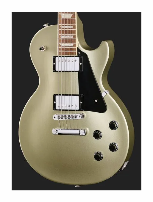 Gibson Les Paul Studio Faded G. Mist, pickup e manopole dei controlli