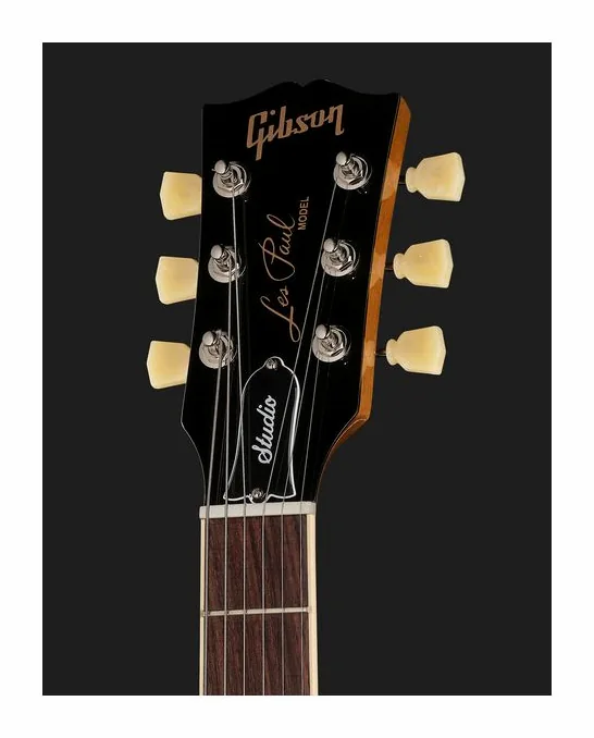 Gibson Les Paul Studio Goldtop, paletta con meccaniche e logo