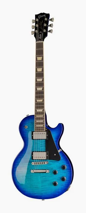 Gibson Les Paul Studio Session Cob.B. inquadrato di fronte su sfondo neutro