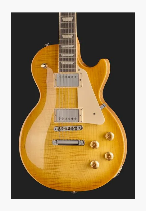 Gibson Les Paul Studio Session HoneyB, curve del body viste dall'alto