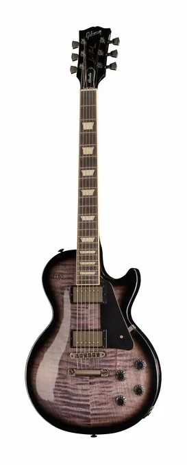 Gibson Les Paul Studio Session TEB inquadrato di fronte su sfondo neutro