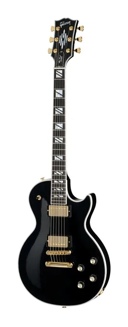 Gibson Les Paul Supreme Ebony visto di fronte