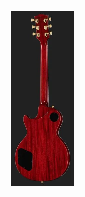 Gibson Les Paul Supreme Wine Red, vista posteriore del corpo