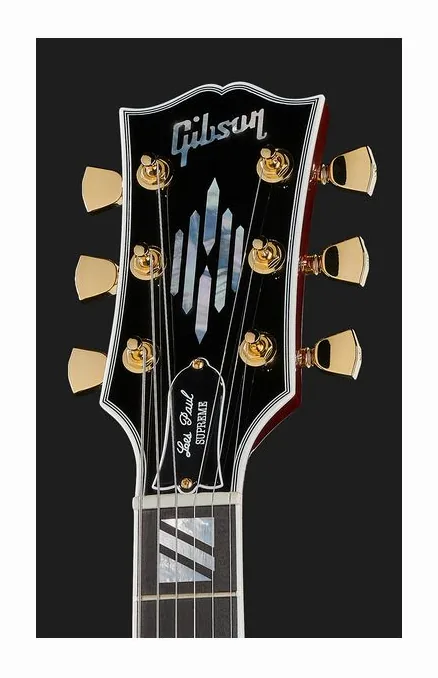 Gibson Les Paul Supreme Wine Red, ponte e meccaniche di intonazione