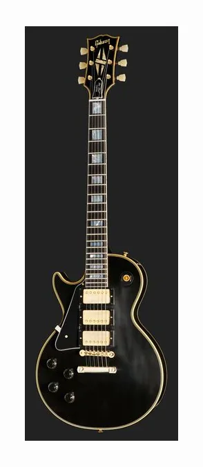 Gibson LP 57 Custom 3PU VOS LH, paletta con meccaniche e logo