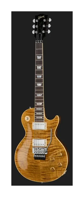 Gibson LP Axcess Figured FR DC Rust, paletta con meccaniche e logo