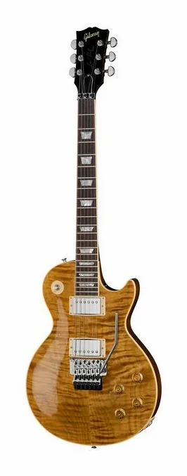 Gibson LP Axcess Figured FR DC Rust in primo piano frontale