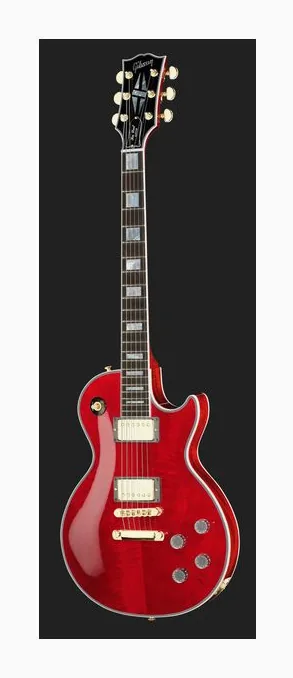 Gibson LP Custom HPT Trans Wine Red#1, ponte e meccaniche di intonazione