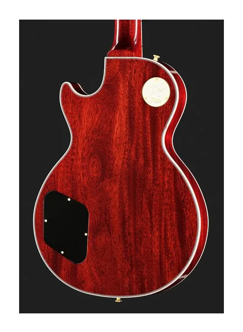Gibson LP Custom HPT Trans Wine Red#1, manico e tastiera visti di lato