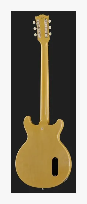 Gibson LP Junior 58 DC TVY VOS LH, vista posteriore del corpo