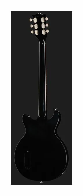 Gibson LP Junior Double Cut Ebony, pickup e manopole dei controlli