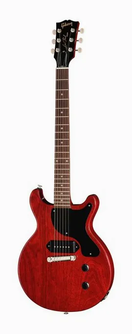 Gibson LP Junior Double Cut VC in primo piano frontale