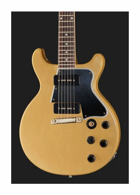 Gibson LP Special 60 TV Yellow VOS, selettore pickup e jack di uscita
