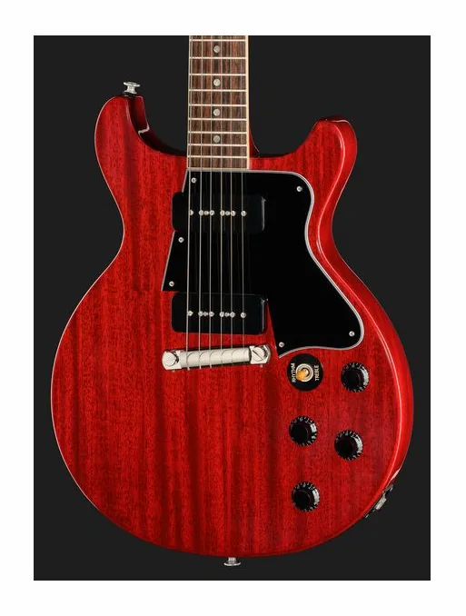 Gibson LP Special Double Cut VC, manico e tastiera visti di lato