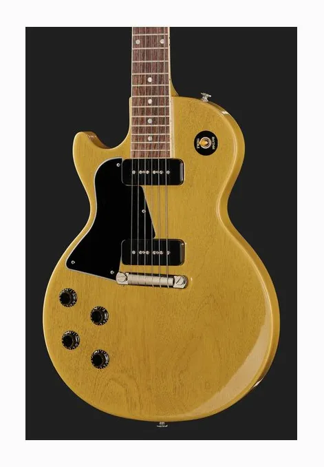 Gibson LP Special SC TV Yellow LH, ponte e meccaniche di intonazione
