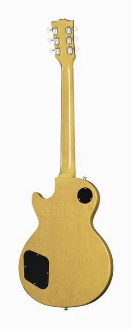 Gibson LP Special SC TV Yellow, curve del body viste dall'alto