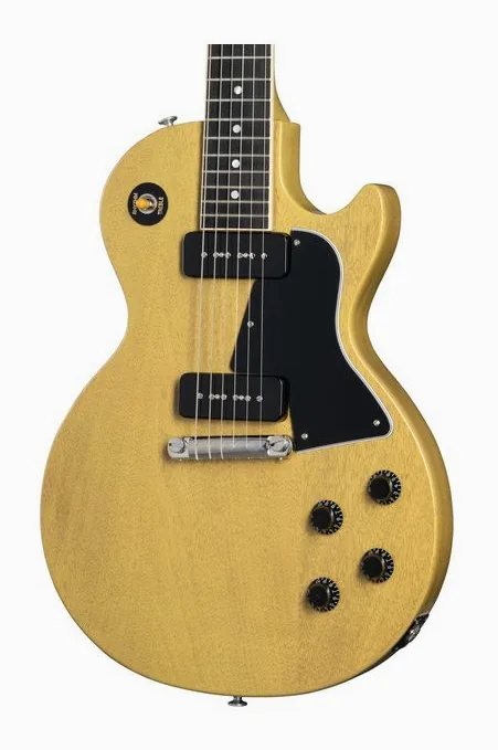 Gibson LP Special SC TV Yellow, vista posteriore del corpo