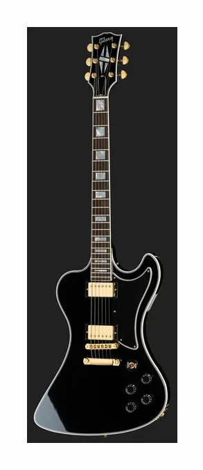 Gibson RD Custom Ebony, manico e tastiera visti di lato