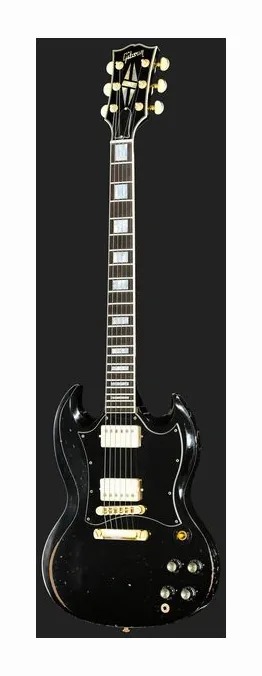 Gibson SC Custom EB Batwing HA CS, profilo laterale del corpo